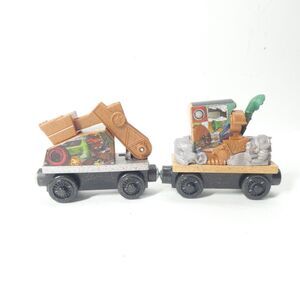 Thomas & Friends Wooden Railway - Scrap Monster 2pc Set Magnetic Cars Train